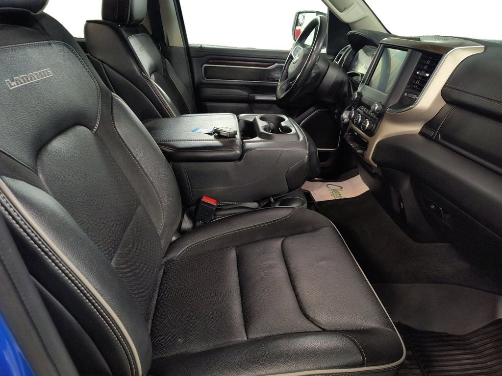 Used 2022 Hydro Blue Pearlcoat RAM Laramie Crew Cab 4x4 5