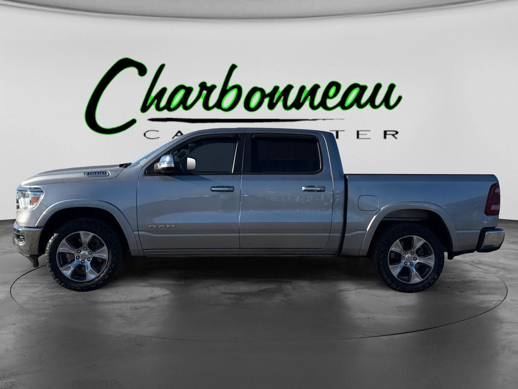 Used 2022 Billet Silver Metallic Clearcoat RAM Laramie Crew Cab 4x4 5