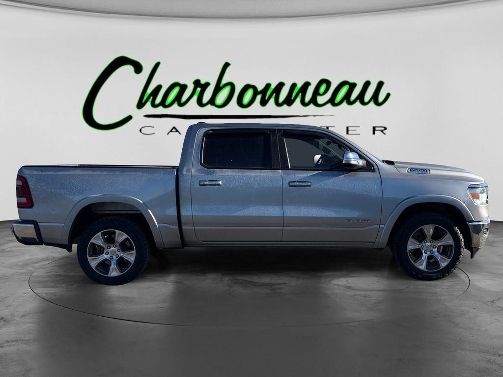 Used 2022 Billet Silver Metallic Clearcoat RAM Laramie Crew Cab 4x4 5