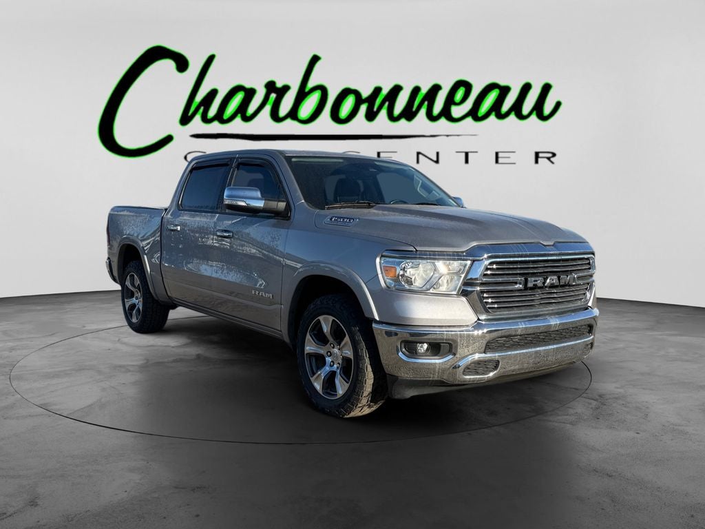 Used 2022 Billet Silver Metallic Clearcoat RAM Laramie Crew Cab 4x4 5