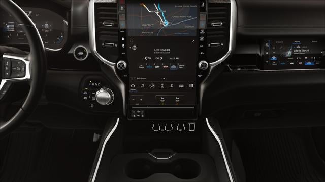 New 2026 Silver Zynith Exterior Paint RAM RAM 1500 LARAMIE CREW CAB 4X4 5