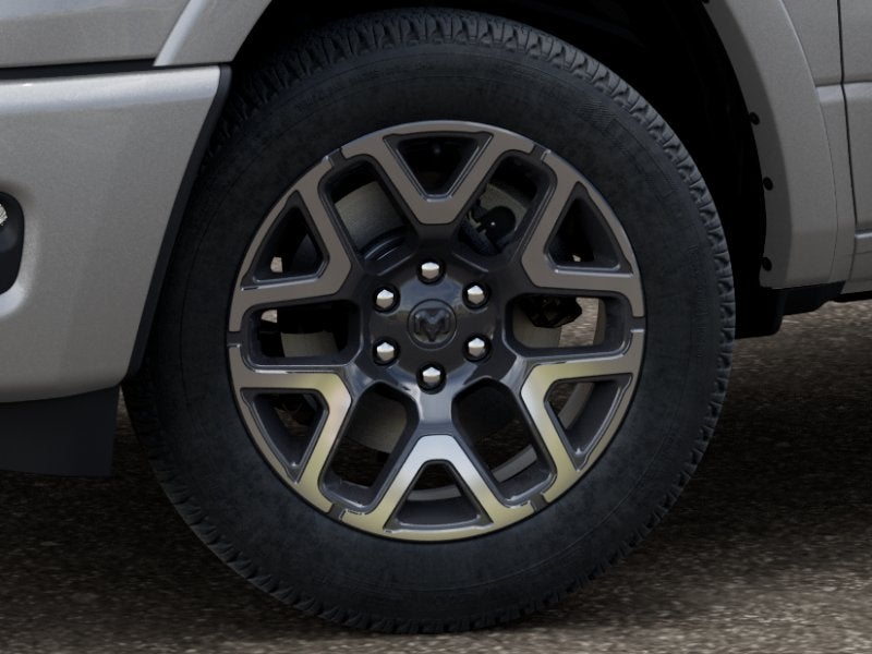 New 2026 Silver Zynith Exterior Paint RAM RAM 1500 LARAMIE CREW CAB 4X4 5