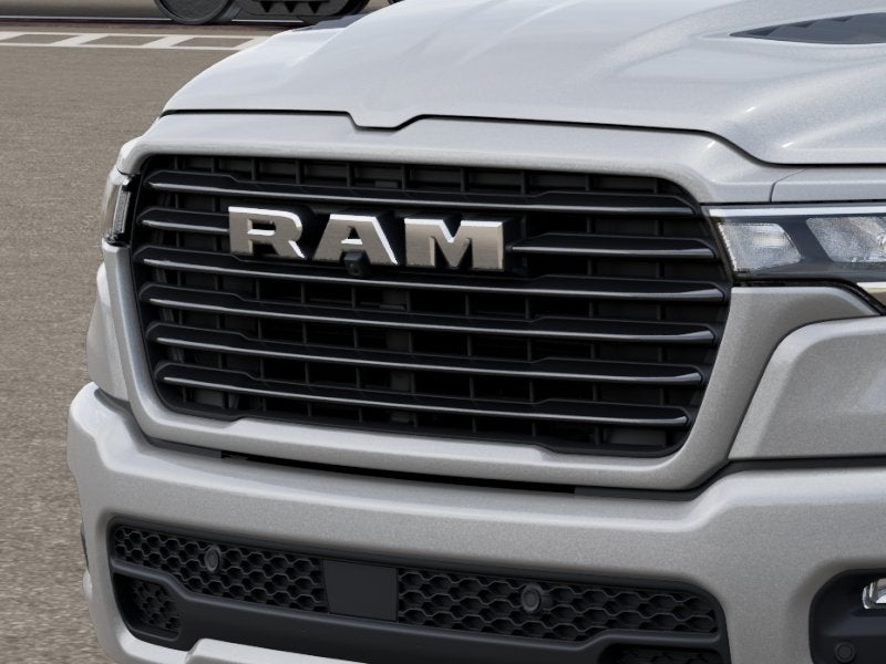 New 2026 Silver Zynith Exterior Paint RAM RAM 1500 LARAMIE CREW CAB 4X4 5