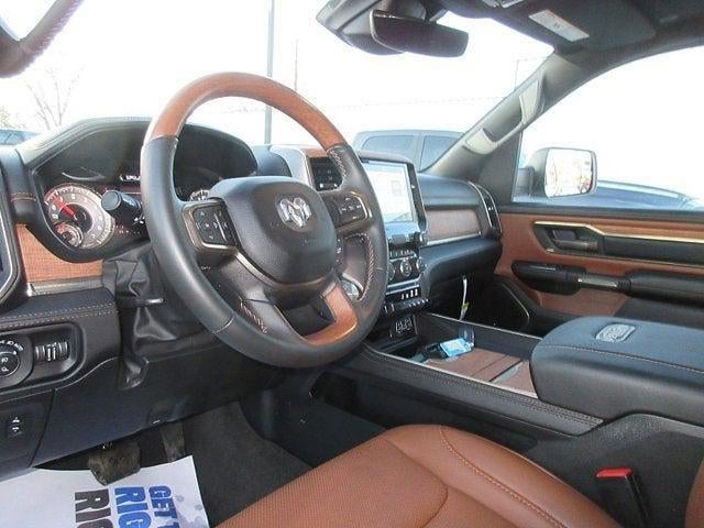 Used 2022 Billet Silver Metallic Clearcoat RAM Limited Longhorn Crew Cab 4x4 5