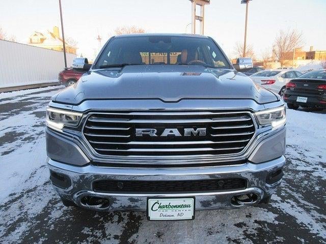 Used 2022 Billet Silver Metallic Clearcoat RAM Limited Longhorn Crew Cab 4x4 5