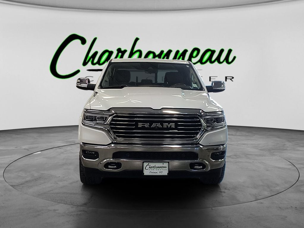 Used 2022 Ivory White Tri-Coat Pearlcoat RAM Longhorn image 8
