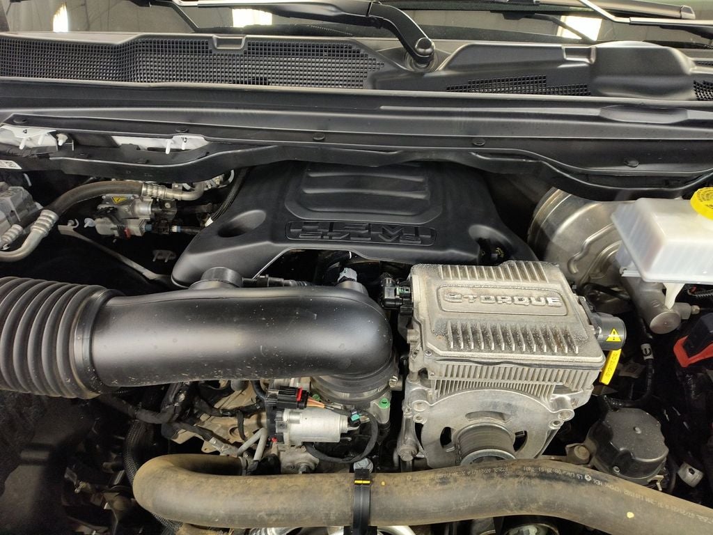 Used 2022 Ivory White Tri-Coat Pearlcoat RAM Limited Longhorn Crew Cab 4x4 5