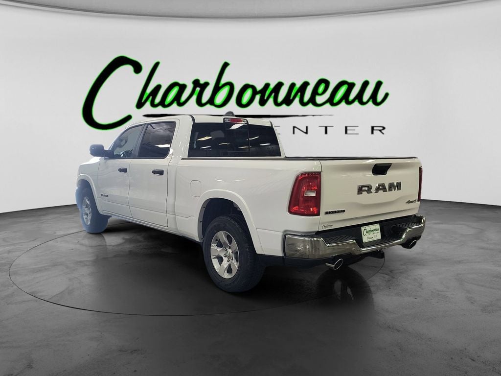 New 2026 Bright White Clear-Coat Exterior Paint RAM RAM 1500 BIG HORN CREW CAB 4X4 6