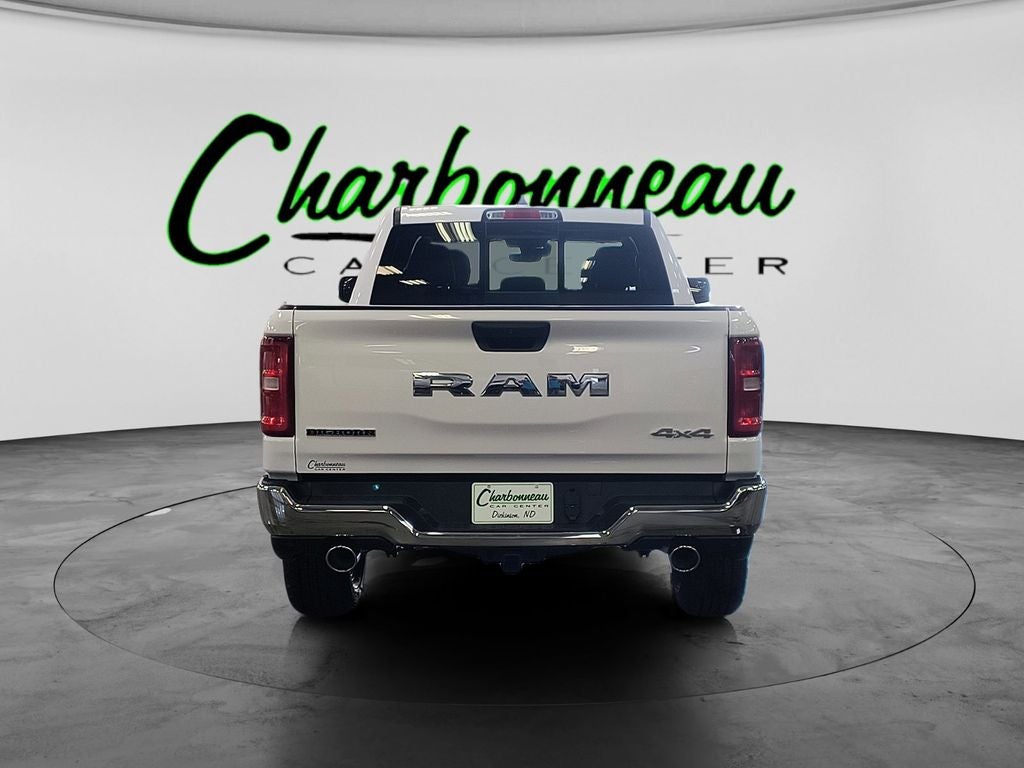 New 2026 Bright White Clear-Coat Exterior Paint RAM RAM 1500 BIG HORN CREW CAB 4X4 6