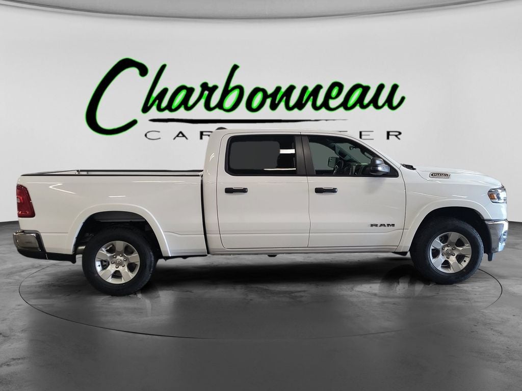 New 2026 Bright White Clear-Coat Exterior Paint RAM RAM 1500 BIG HORN CREW CAB 4X4 6