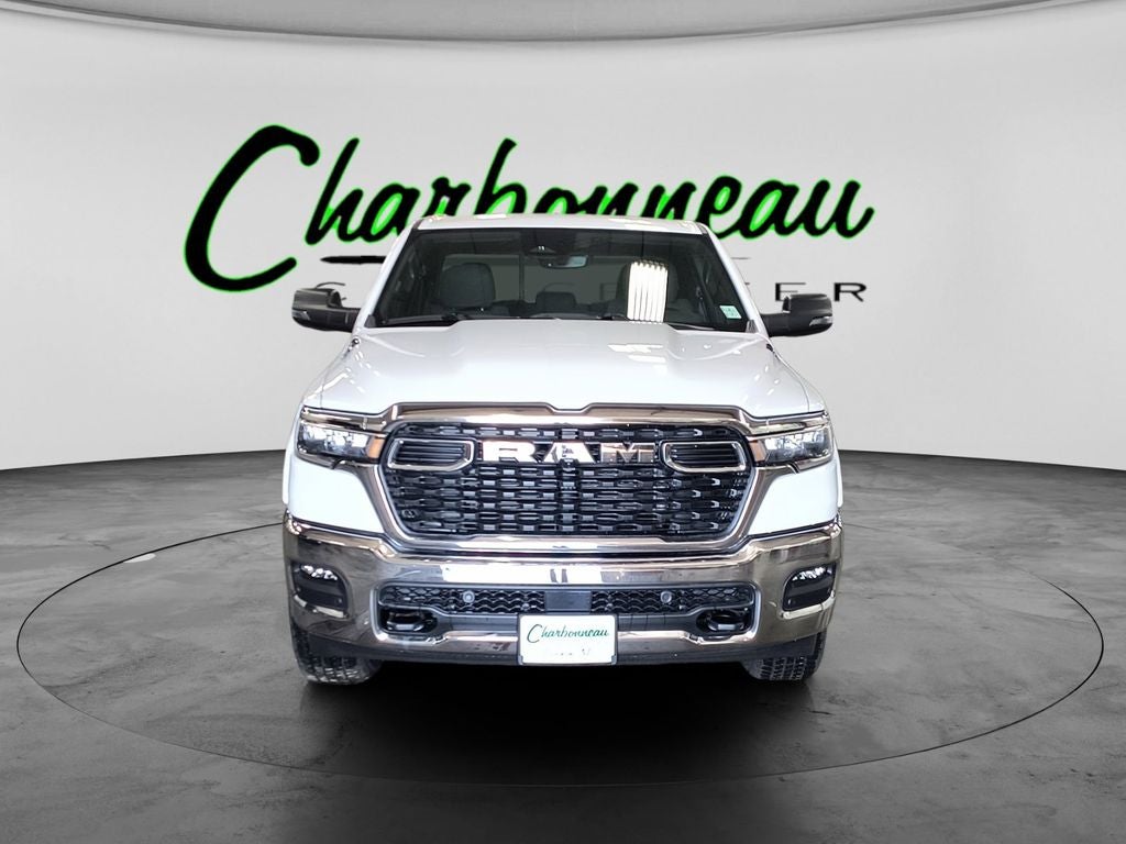 New 2026 Bright White Clear-Coat Exterior Paint RAM RAM 1500 BIG HORN CREW CAB 4X4 6
