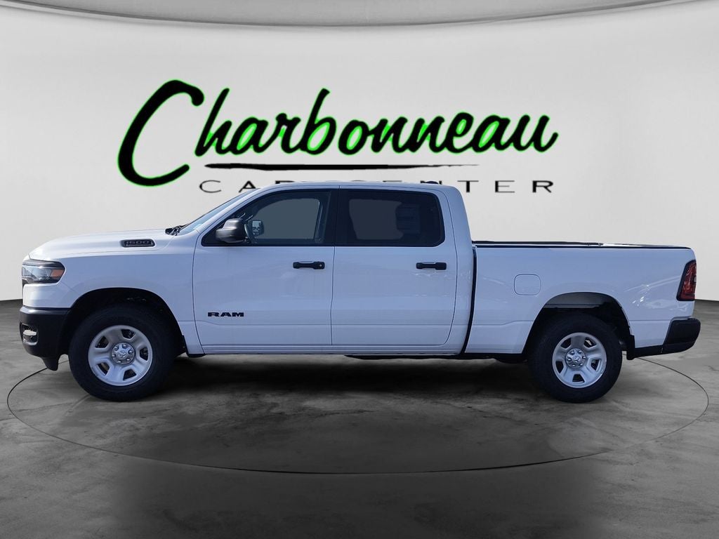 New 2026 Bright White Clear-Coat Exterior Paint RAM RAM 1500 TRADESMAN CREW CAB 4X4 6