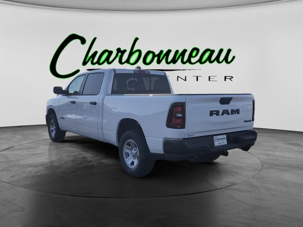 New 2026 Bright White Clear-Coat Exterior Paint RAM RAM 1500 TRADESMAN CREW CAB 4X4 6