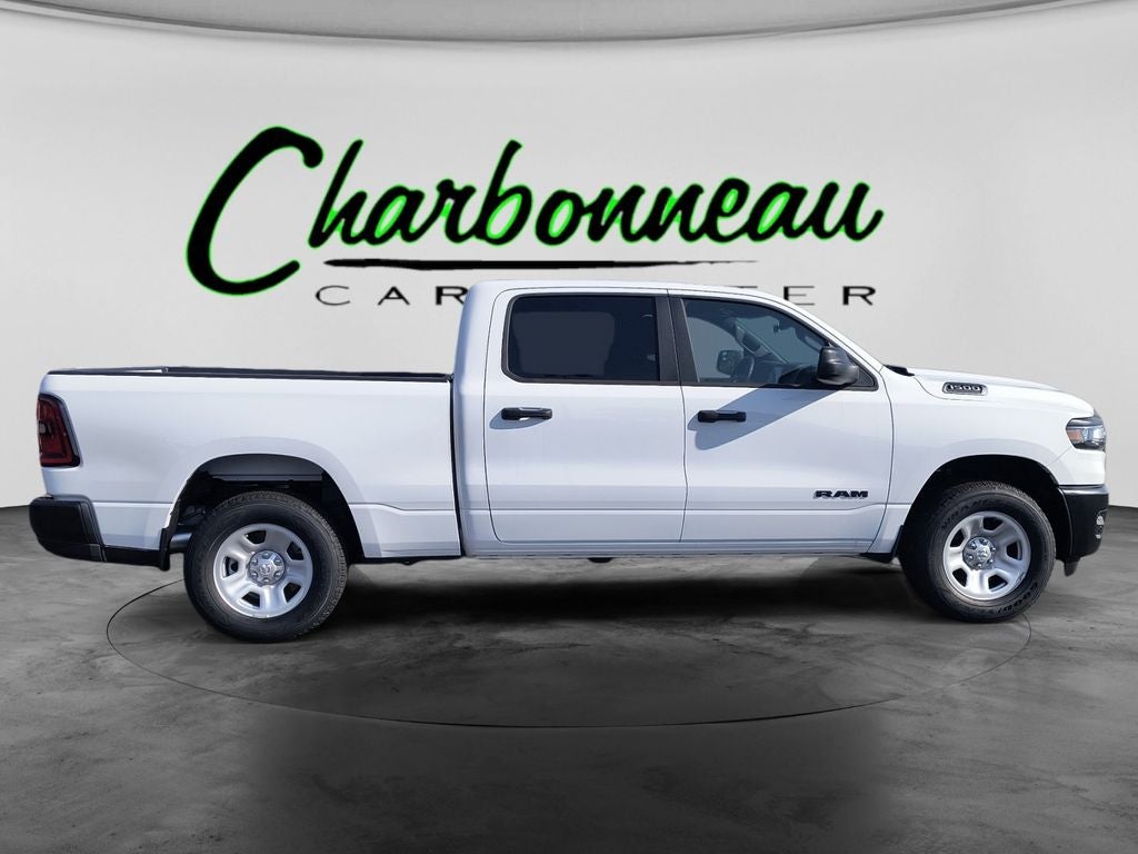 New 2026 Bright White Clear-Coat Exterior Paint RAM RAM 1500 TRADESMAN CREW CAB 4X4 6