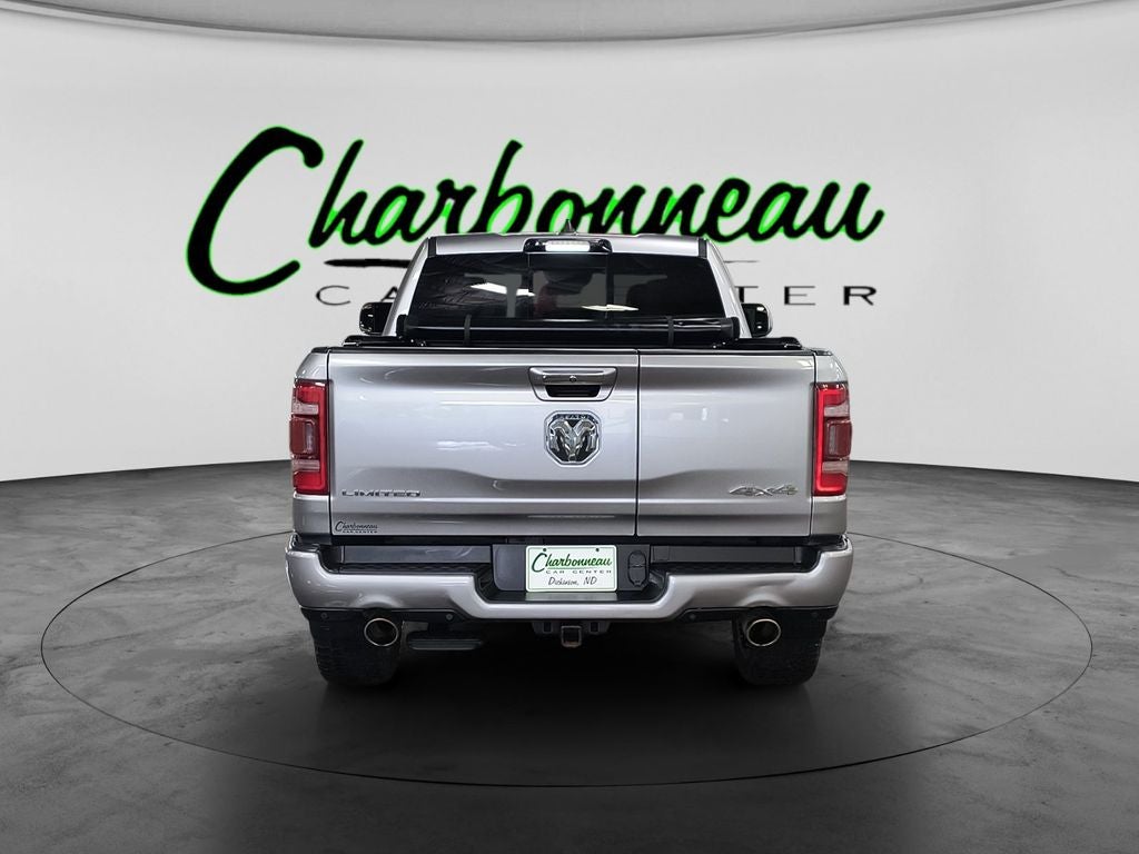 Used 2021 Billet Silver Metallic Clearcoat RAM Limited Crew Cab 4x4 6
