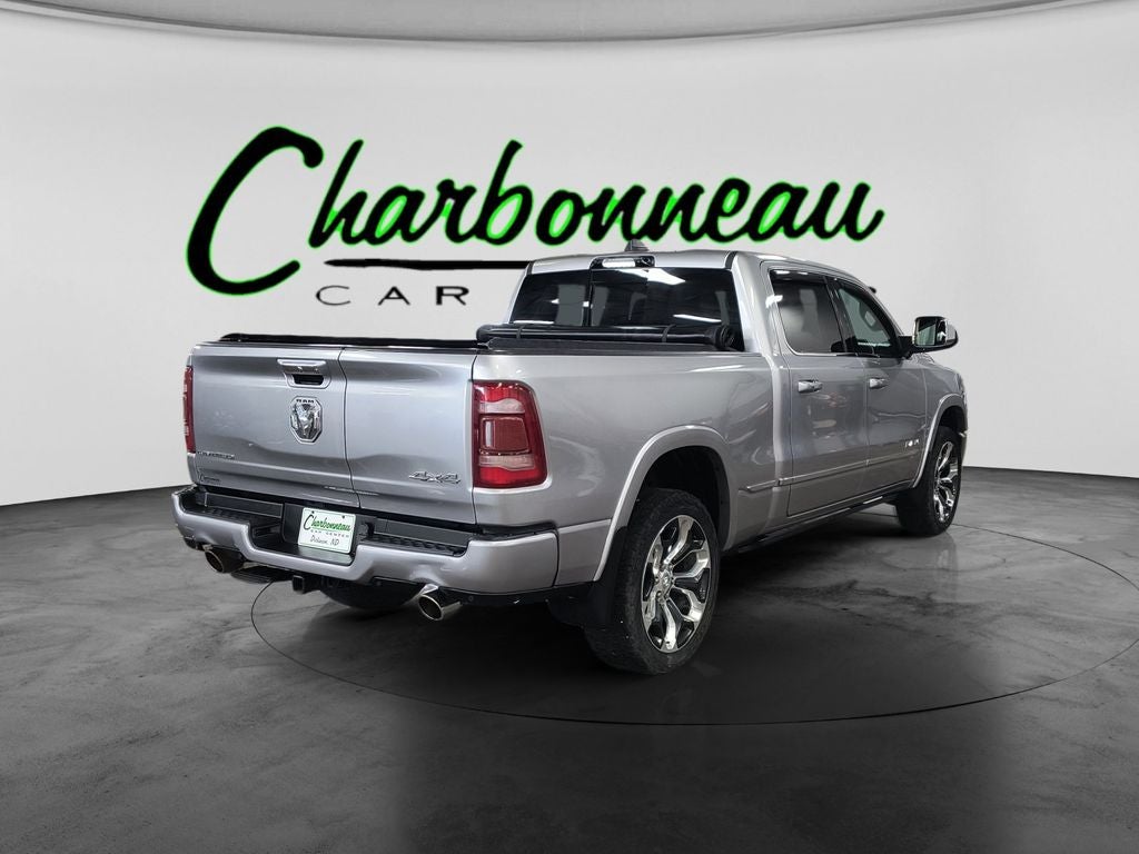 Used 2021 Billet Silver Metallic Clearcoat RAM Limited Crew Cab 4x4 6