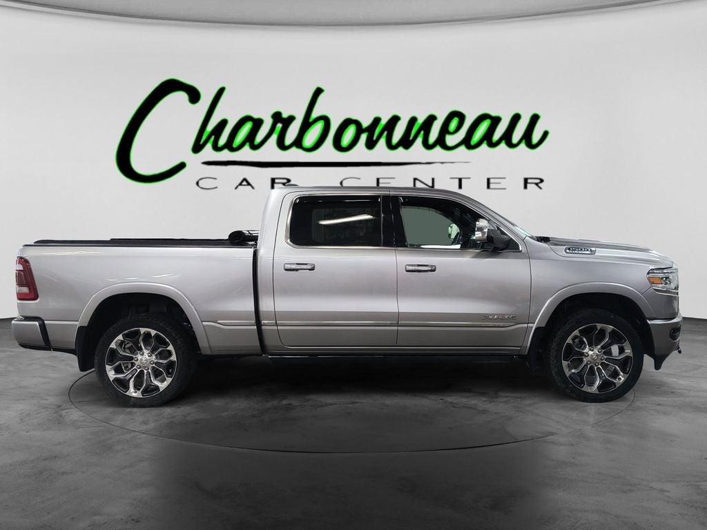 Used 2021 Billet Silver Metallic Clearcoat RAM Limited Crew Cab 4x4 6