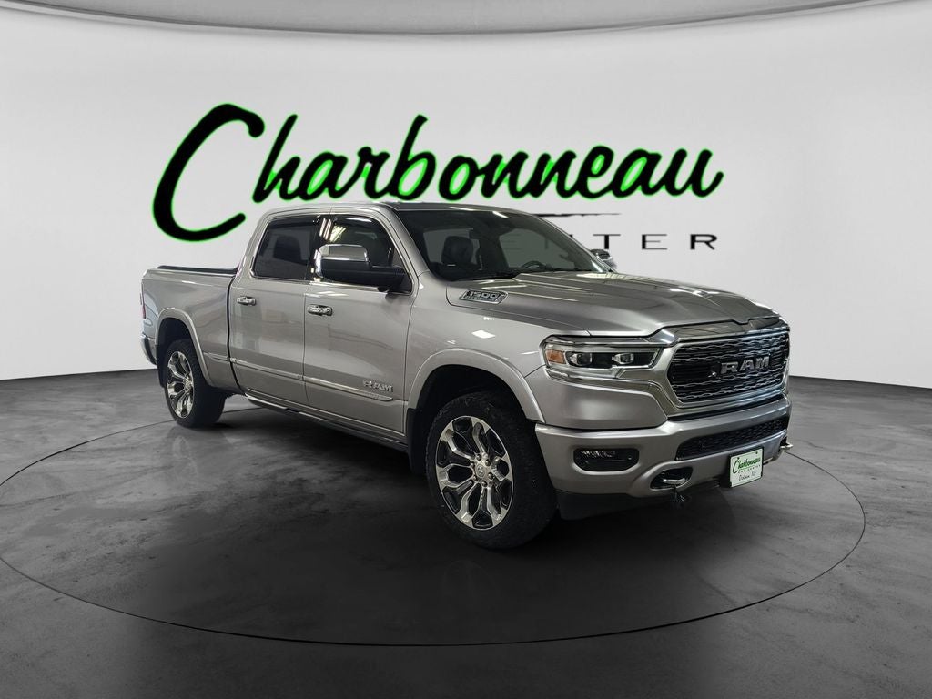 Used 2021 Billet Silver Metallic Clearcoat RAM Limited Crew Cab 4x4 6