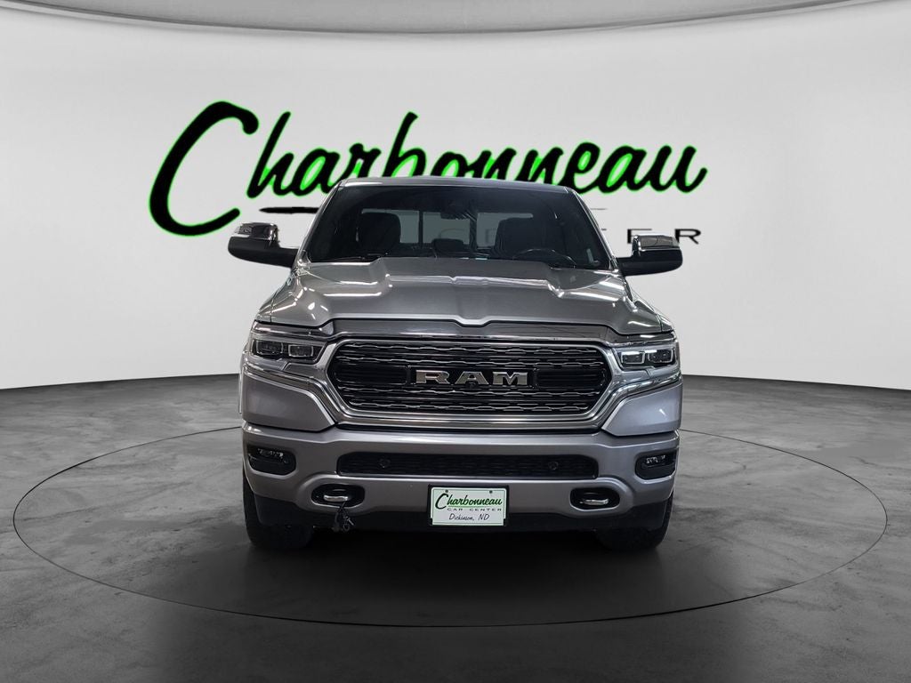 Used 2021 Billet Silver Metallic Clearcoat RAM Limited Crew Cab 4x4 6