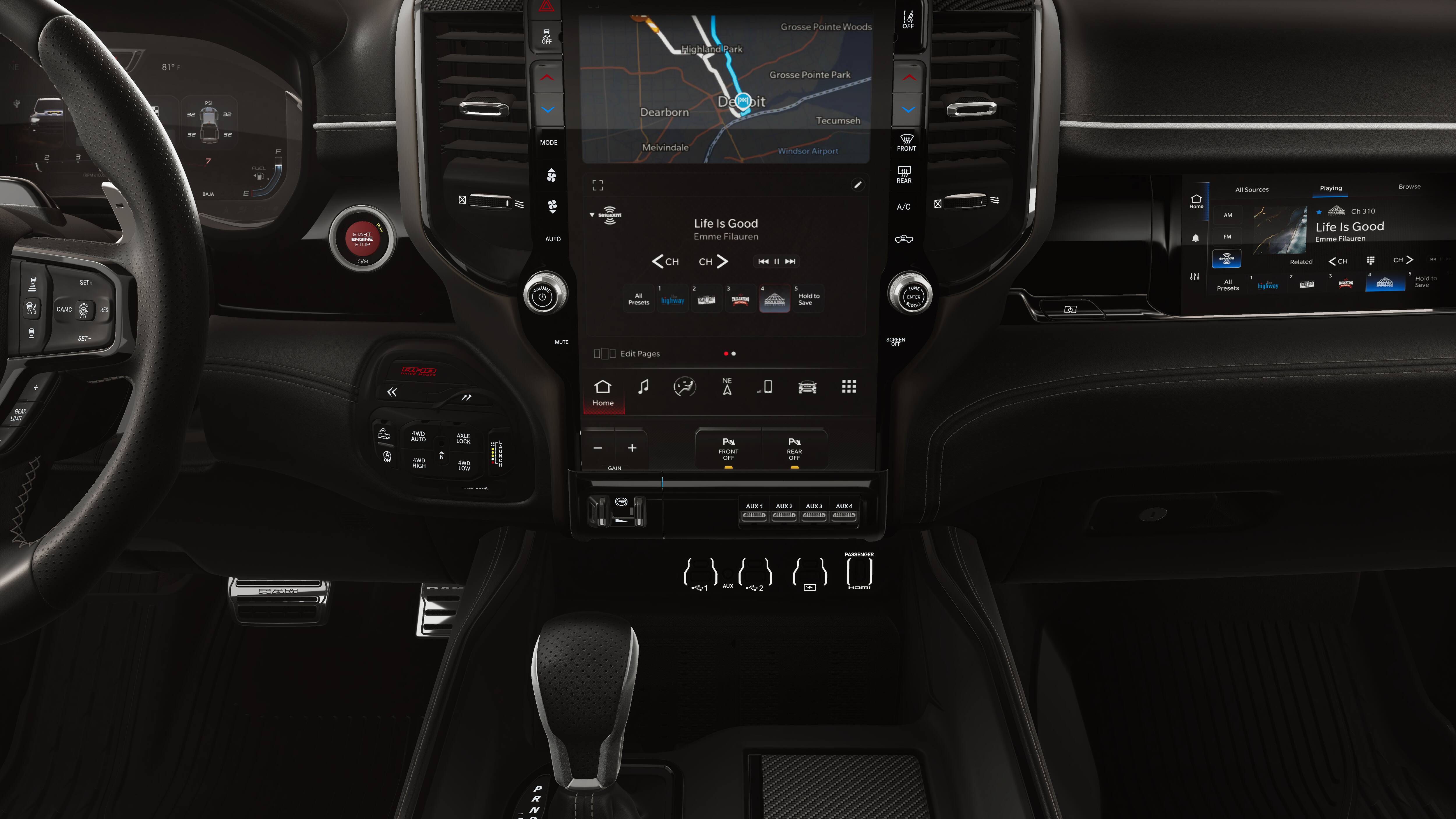 New 2026 Silver Zynith Exterior Paint RAM RAM 1500 RHO CREW CAB 4X4 5