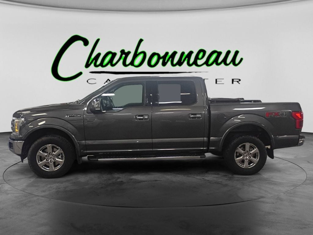 Used 2019 Magnetic Metallic Ford LARIAT image 2