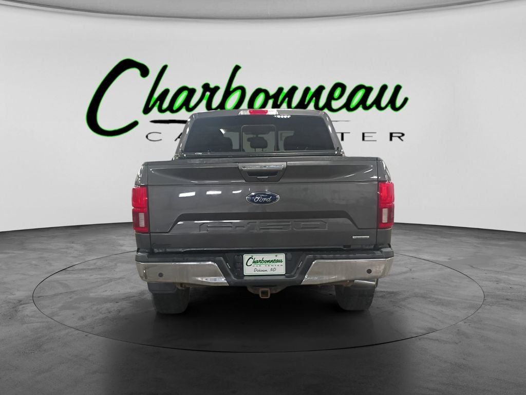 Used 2019 Magnetic Metallic Ford LARIAT image 4