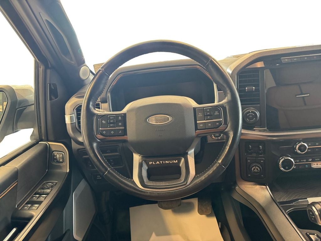 Used 2021 Star White Metallic Tri-Coat Ford Platinum image 13