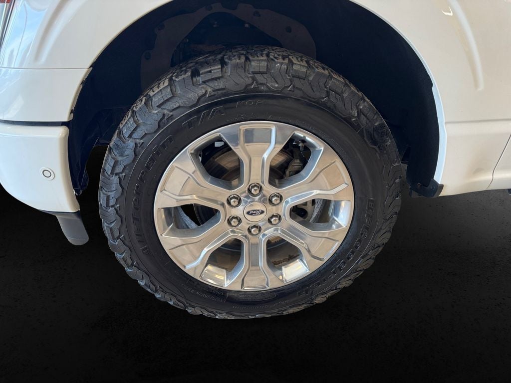 Used 2021 Star White Metallic Tri-Coat Ford Platinum image 9