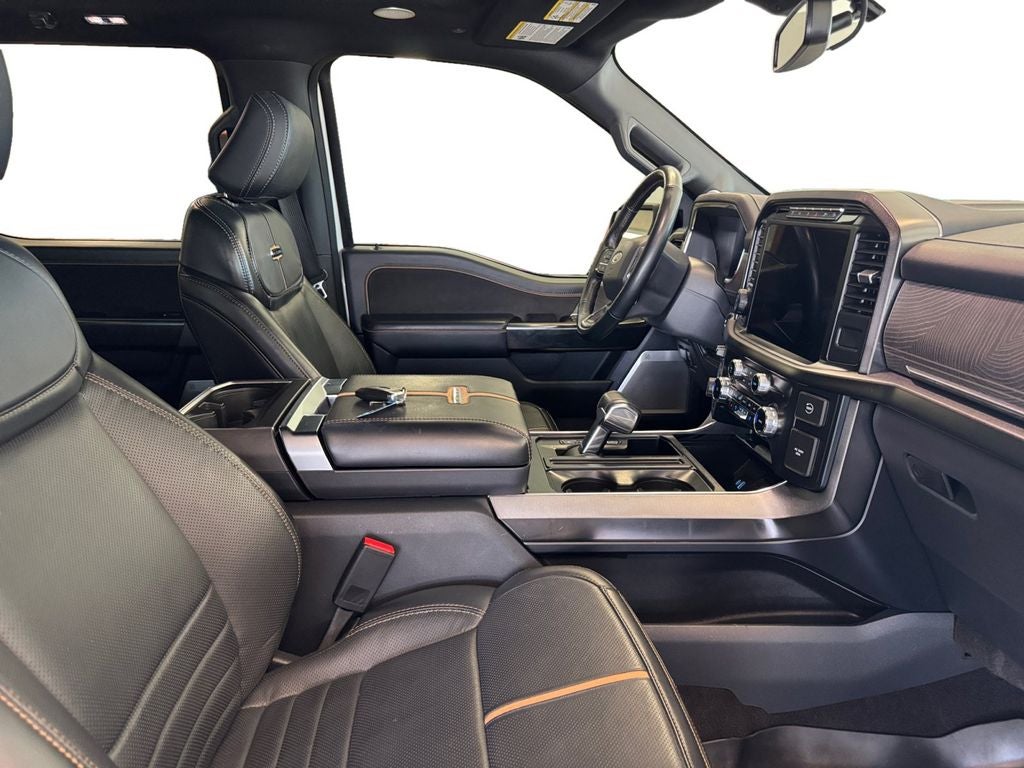 Used 2023 Star White Metallic Tri-Coat Ford Platinum image 17