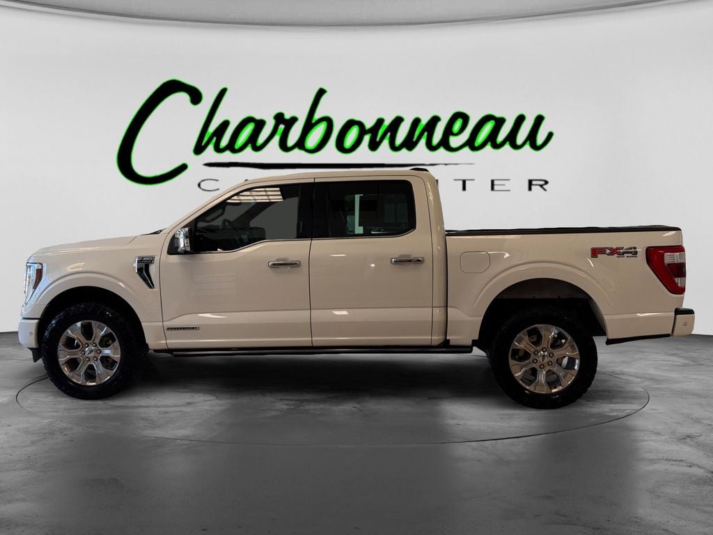 Used 2023 Star White Metallic Tri-Coat Ford Platinum image 2