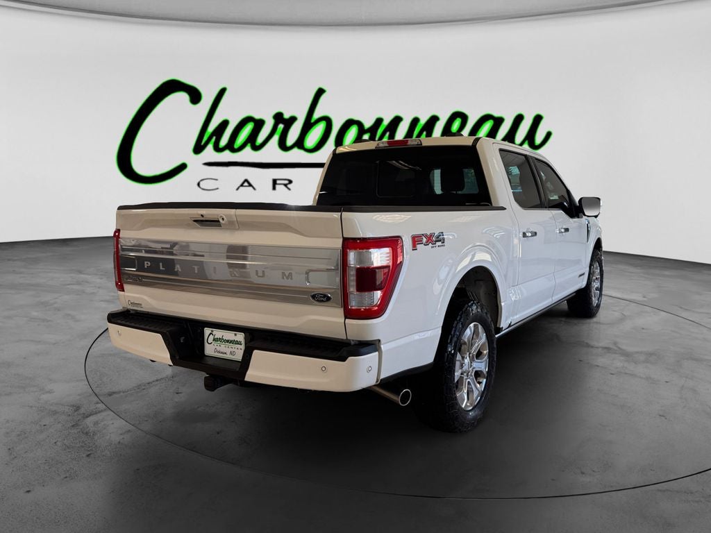 Used 2023 Star White Metallic Tri-Coat Ford Platinum image 5