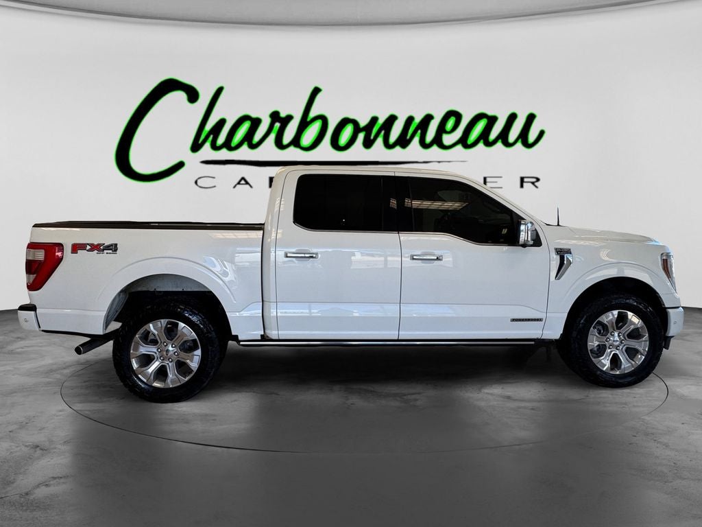 Used 2023 Star White Metallic Tri-Coat Ford Platinum image 6