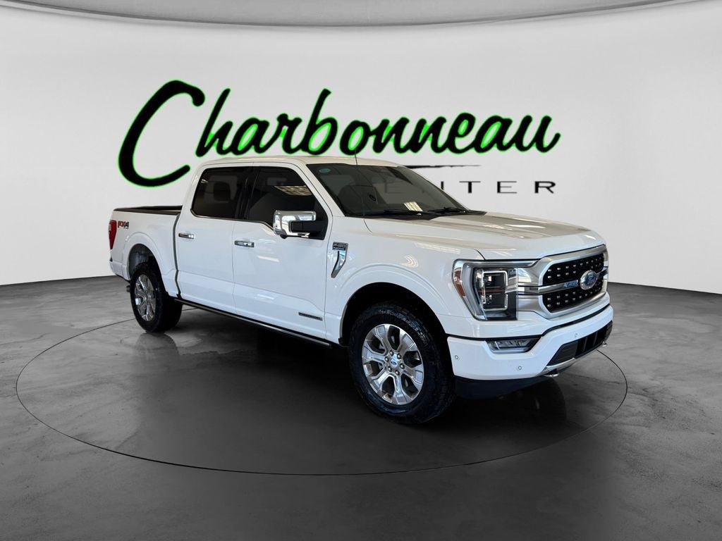 Used 2023 Star White Metallic Tri-Coat Ford Platinum image 7