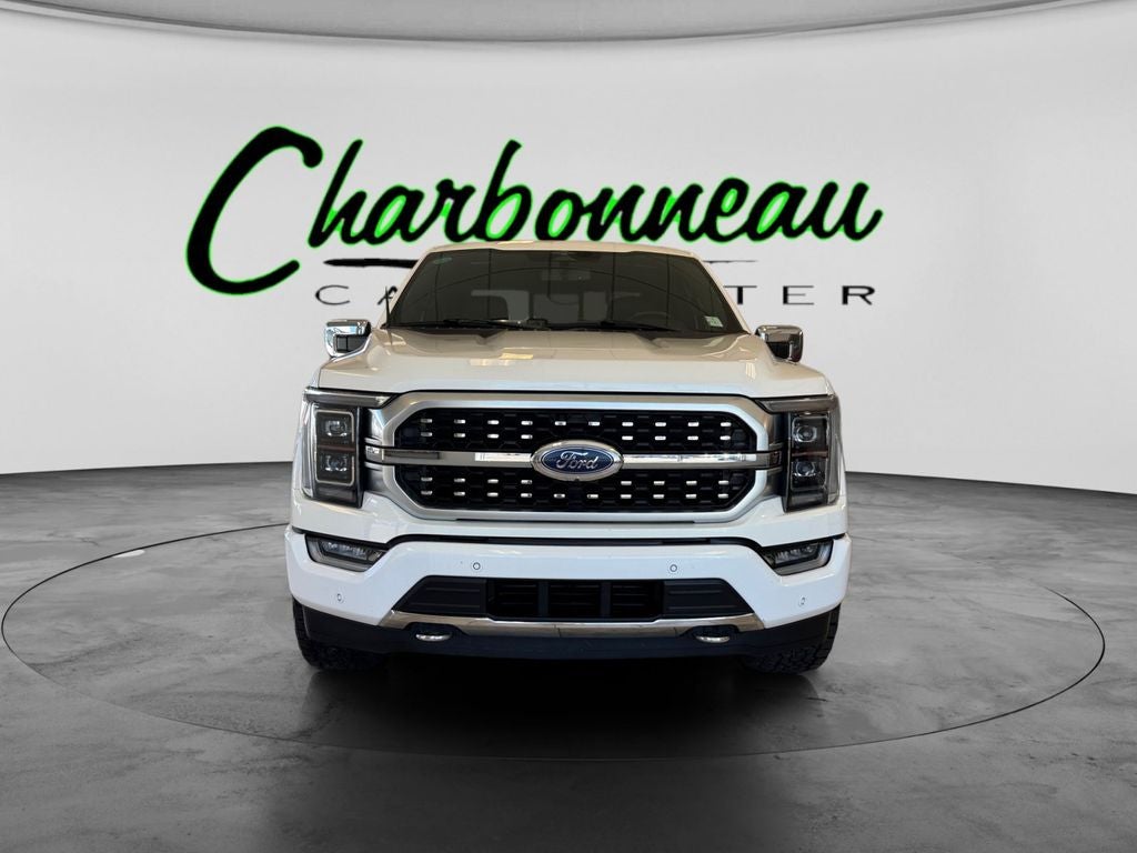 Used 2023 Star White Metallic Tri-Coat Ford Platinum image 8