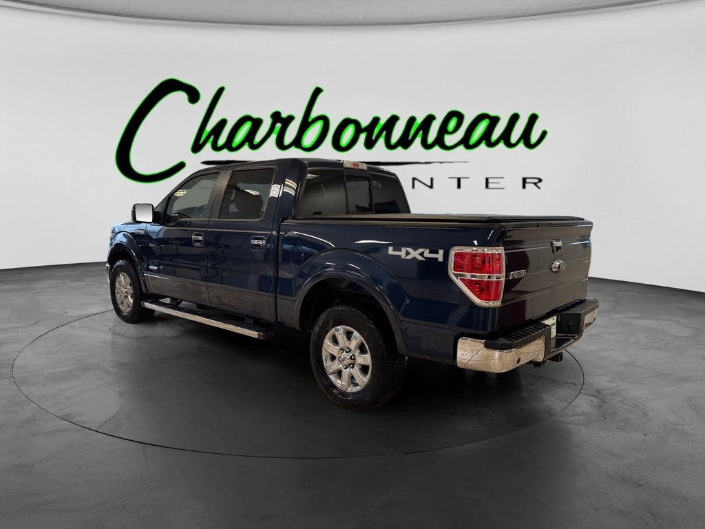 Used 2014 Blue Jeans Metallic Ford Lariat image 3