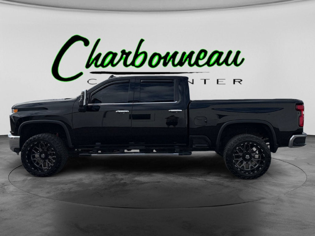 Used 2020 Black Chevrolet 4WD Crew Cab Standard Bed LTZ image 2