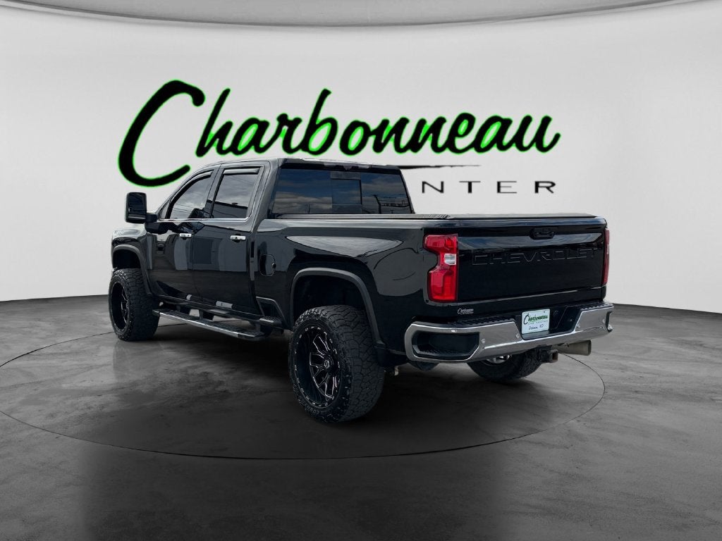 Used 2020 Black Chevrolet 4WD Crew Cab Standard Bed LTZ image 3