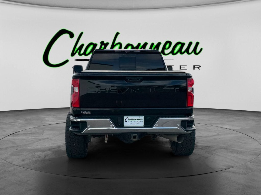 Used 2020 Black Chevrolet 4WD Crew Cab Standard Bed LTZ image 4