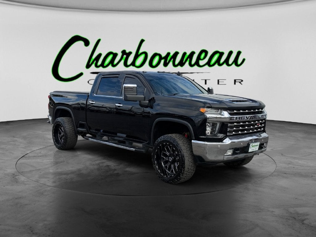 Used 2020 Black Chevrolet 4WD Crew Cab Standard Bed LTZ image 7