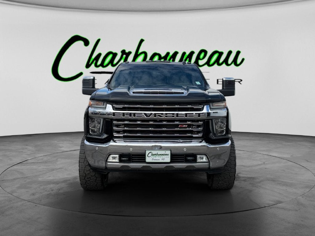 Used 2020 Black Chevrolet 4WD Crew Cab Standard Bed LTZ image 8