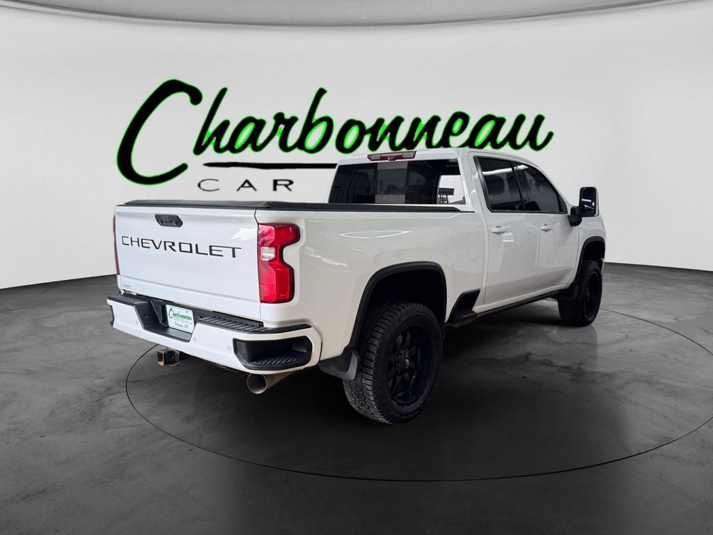 Used 2020 Summit White Chevrolet 4WD Crew Cab Standard Bed High Country image 5