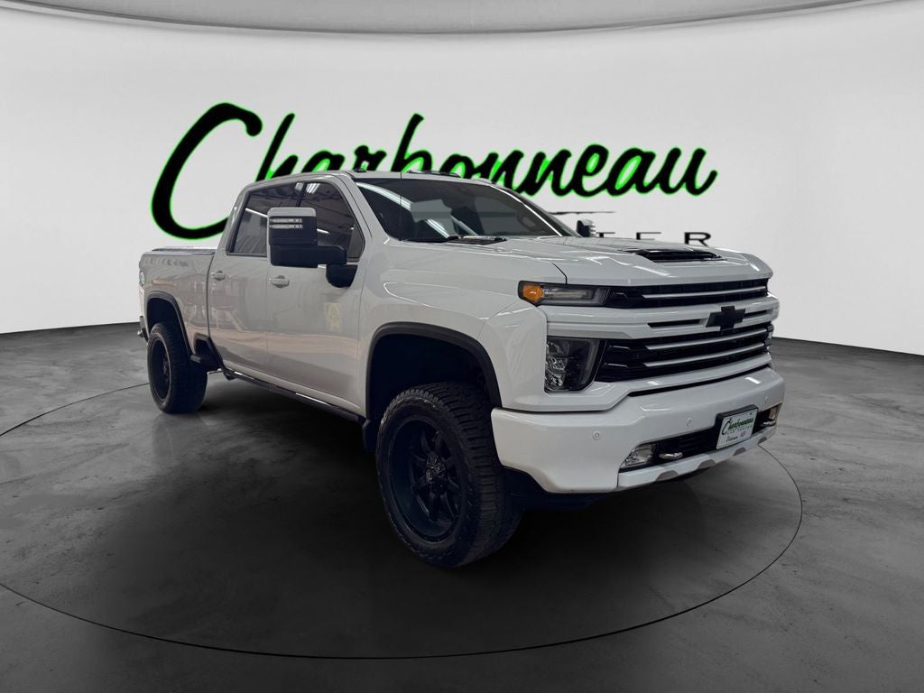 Used 2020 Summit White Chevrolet 4WD Crew Cab Standard Bed High Country image 7