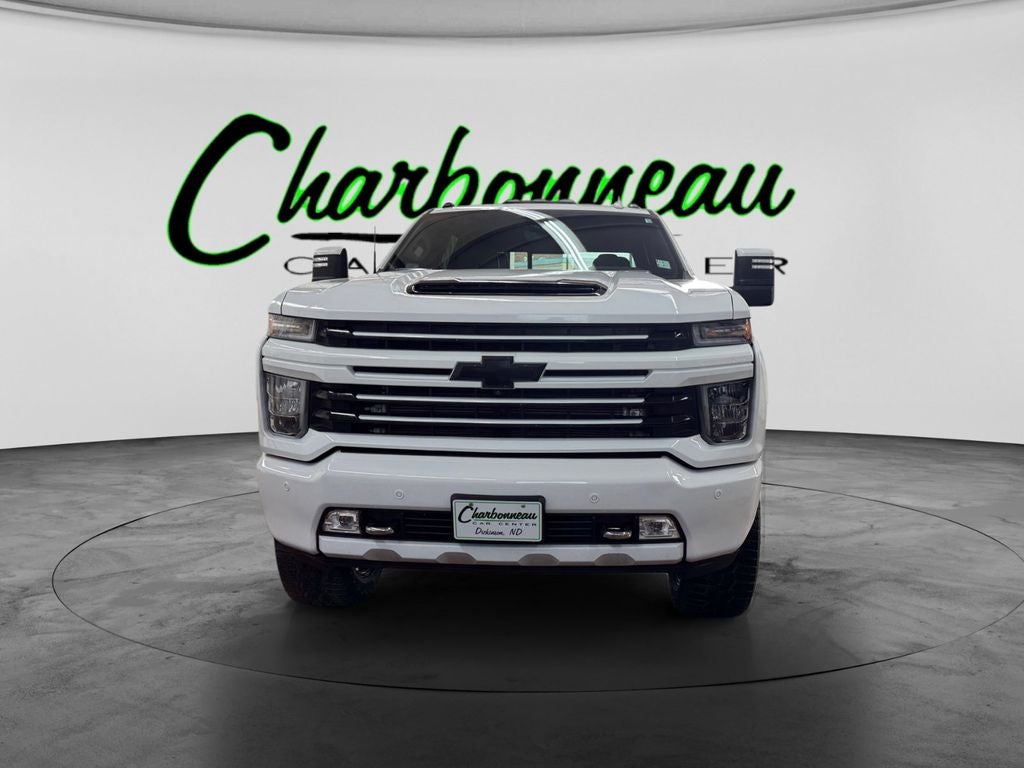 Used 2020 Summit White Chevrolet 4WD Crew Cab Standard Bed High Country image 8