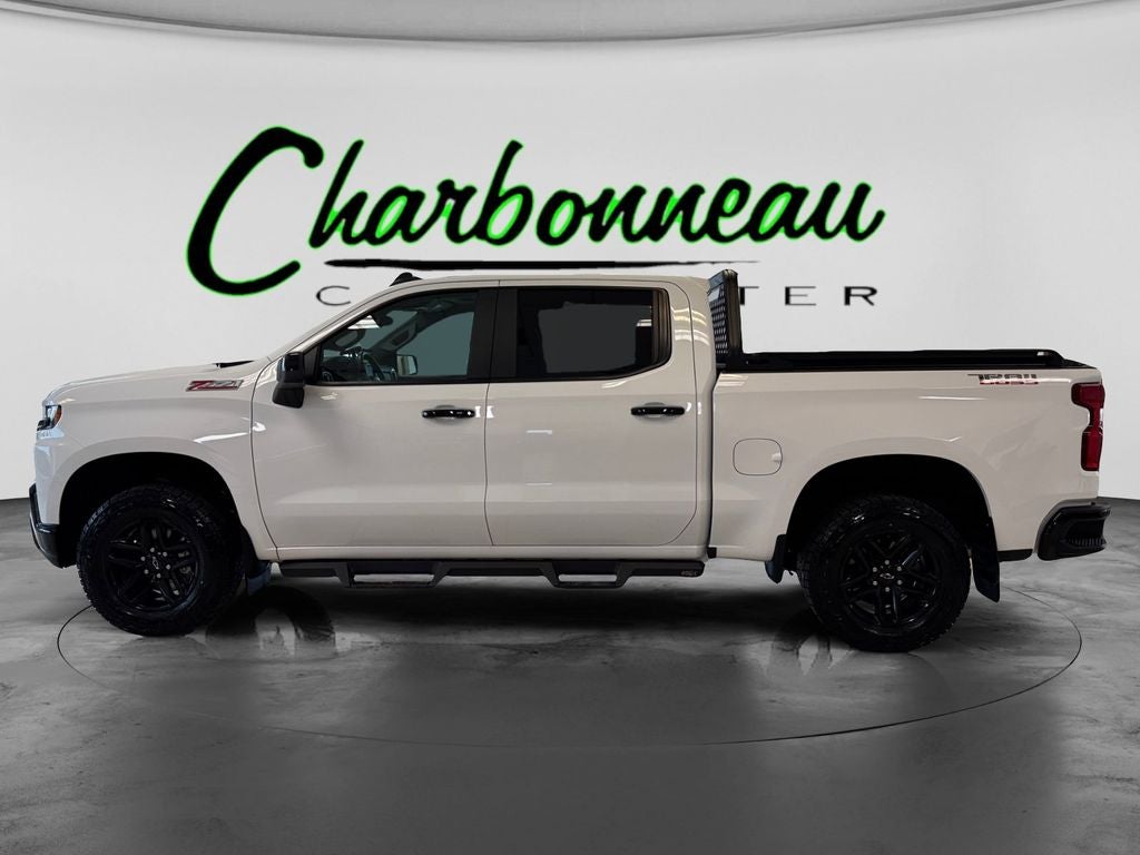 Used 2021 Summit White Chevrolet 4WD Crew Cab Short Bed LT Trail Boss image 2