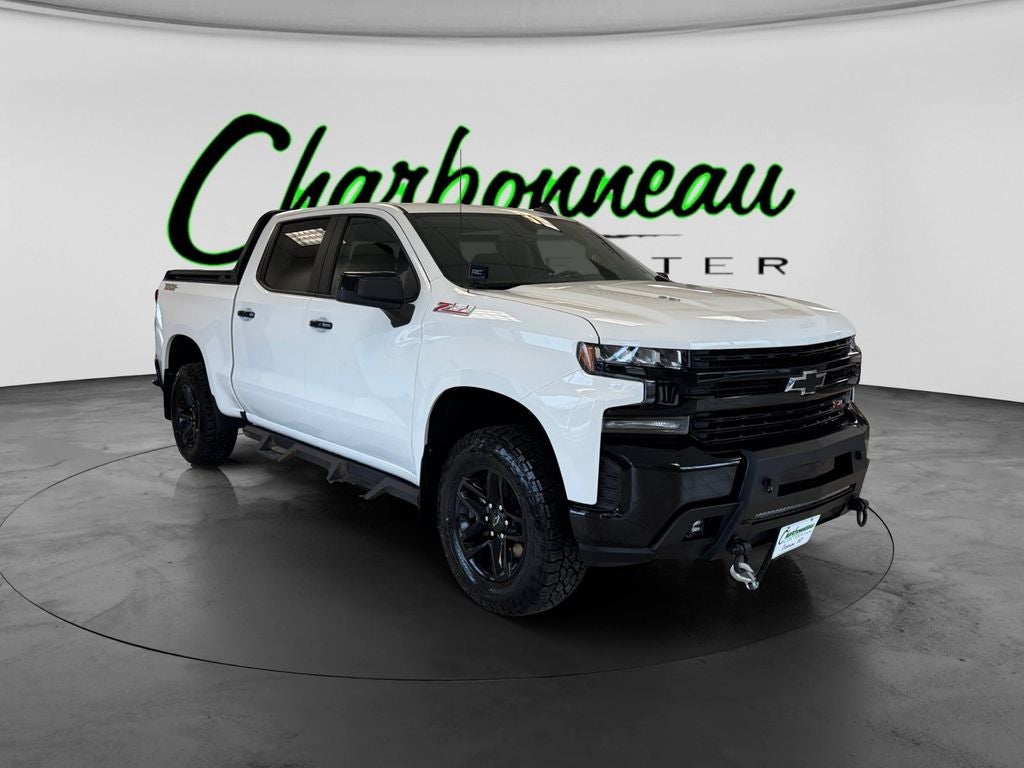 Used 2021 Summit White Chevrolet 4WD Crew Cab Short Bed LT Trail Boss image 7