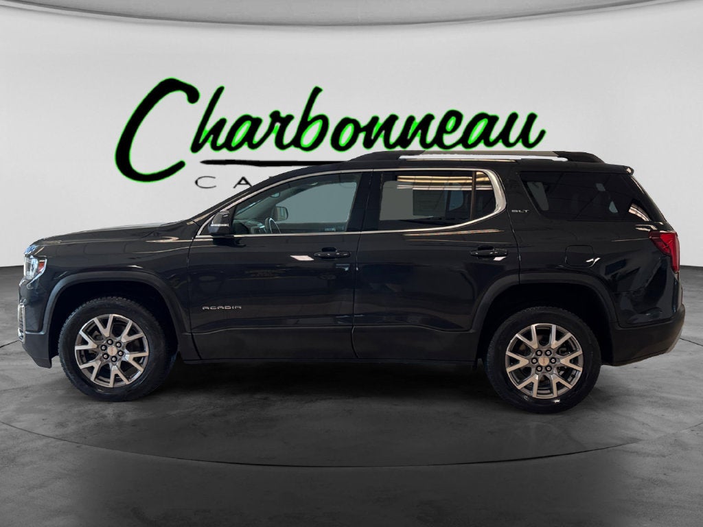 Used 2020 Carbon Black Metallic GMC AWD SLT image 2