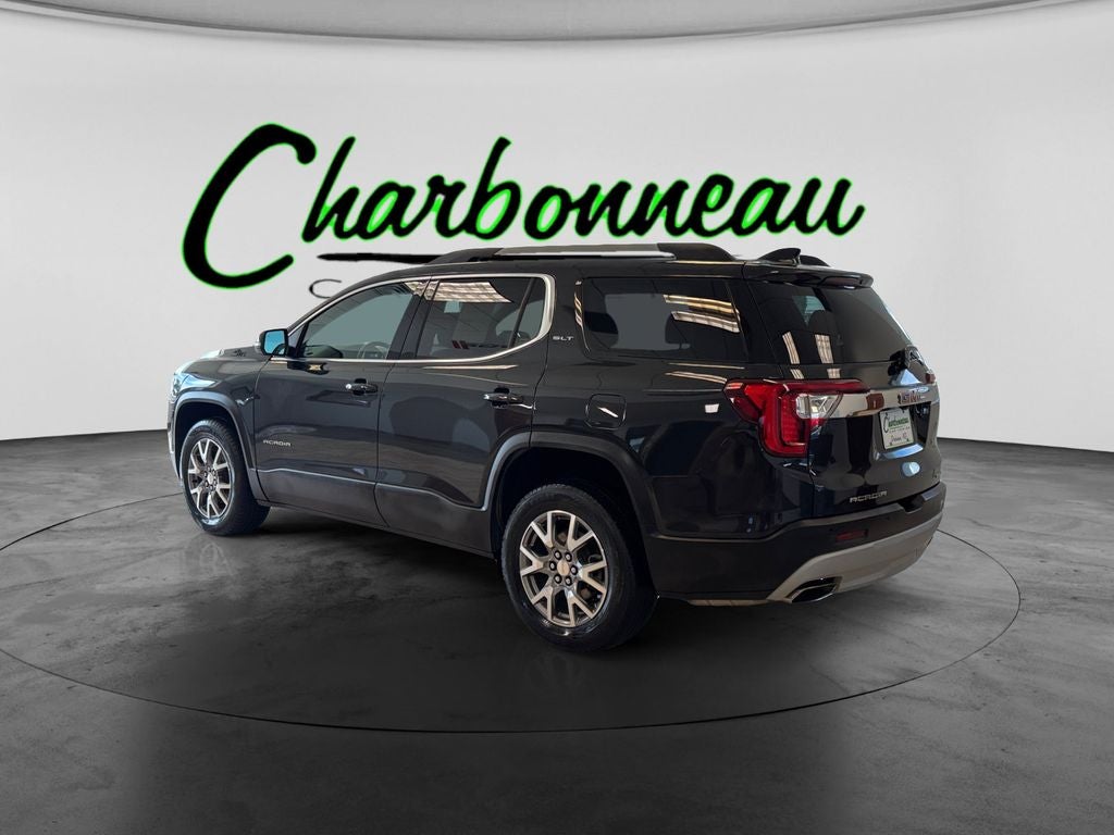 Used 2020 Carbon Black Metallic GMC AWD SLT image 3
