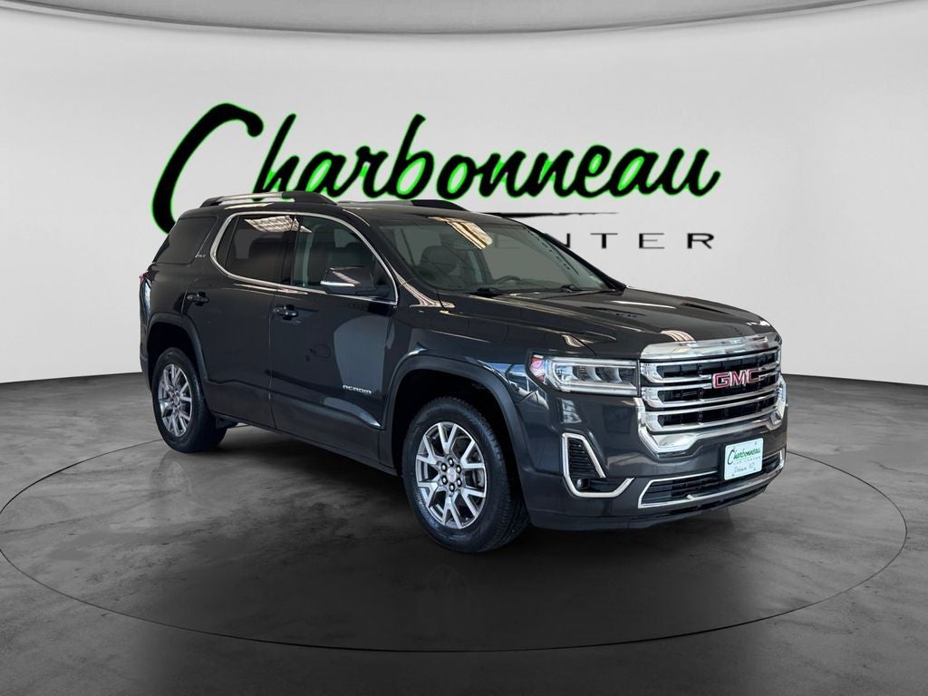 Used 2020 Carbon Black Metallic GMC AWD SLT image 7