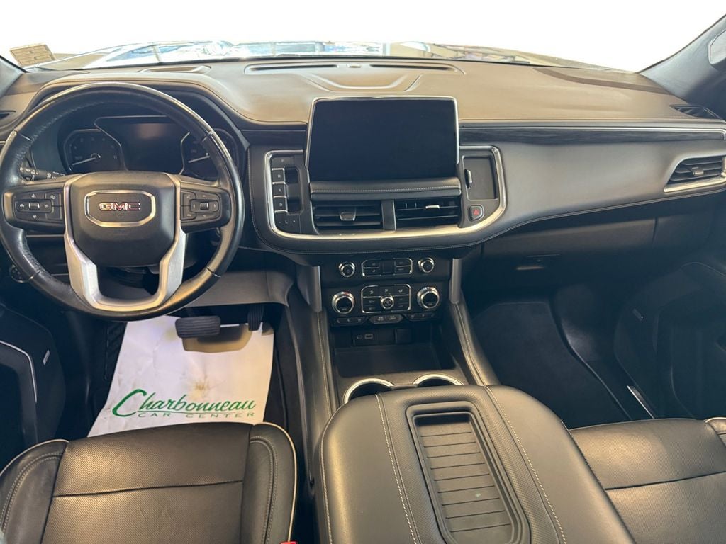 Used 2021 Dark Sky Metallic GMC 4WD SLT image 12