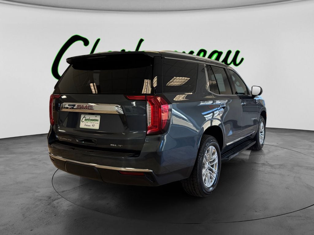 Used 2021 Dark Sky Metallic GMC 4WD SLT image 5